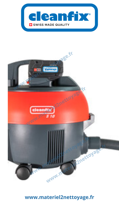 Aspirateur poussière S10 Plus CAS + chargeur Duo + 2 batteries 10 Ah