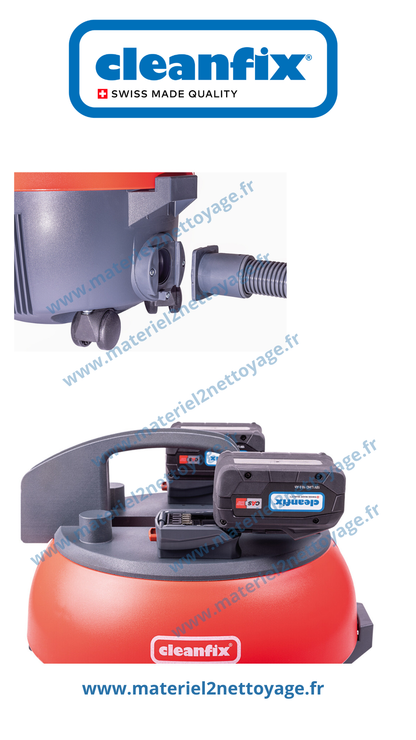 Aspirateur poussière S10 Plus CAS + chargeur Duo + 2 batteries 10 Ah