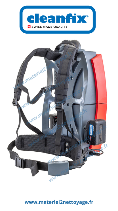 Aspirateur dorsal Cleanfix RS 05 CAS – Kit complet