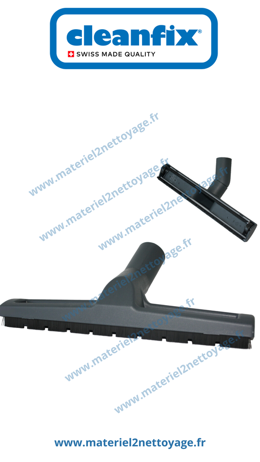 Suceur brosse sol dur et moquette 30 cm Cleanfix